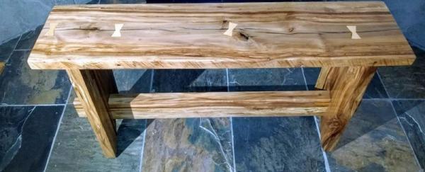Reclaimed Wood Bench