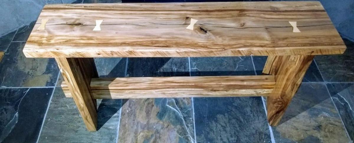 Reclaimed Wood Bench
