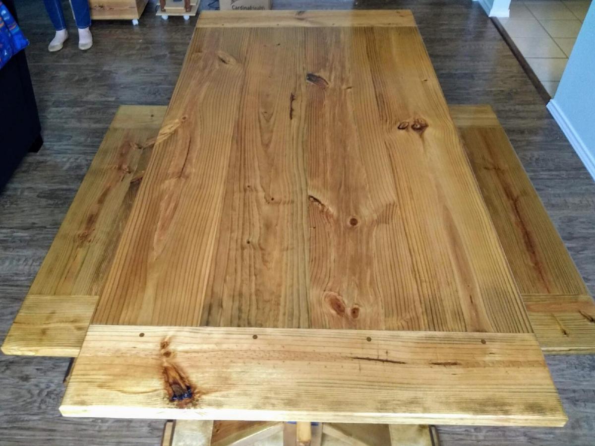 Xbase Farmhouse Table Natural