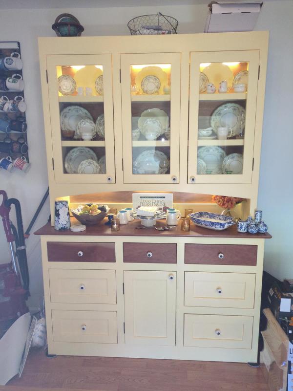 Cherry Top China Cabinet