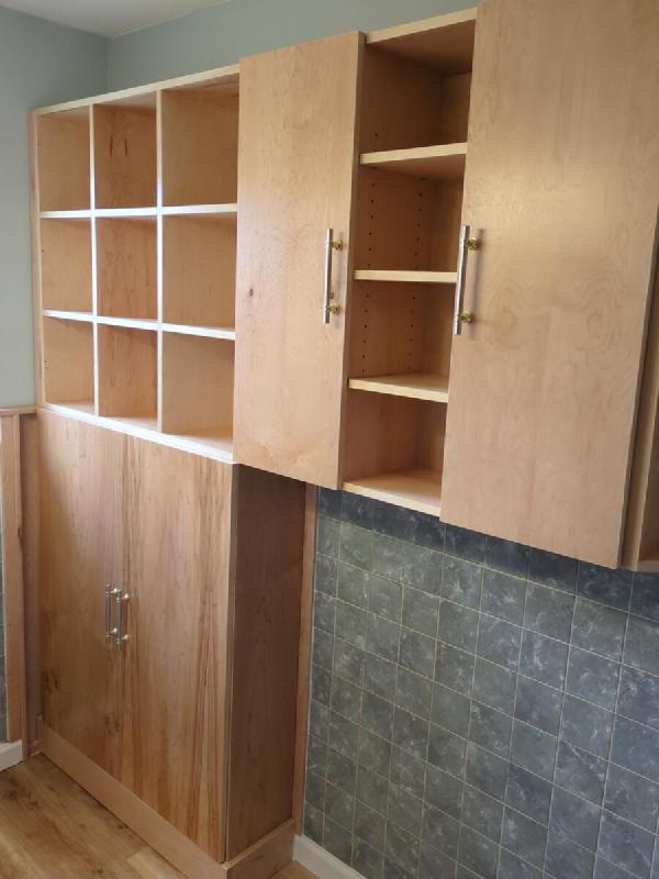 Custom Maple Bathroom Cabinets