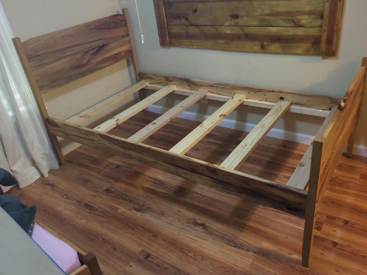 Spalted Hickory Bed