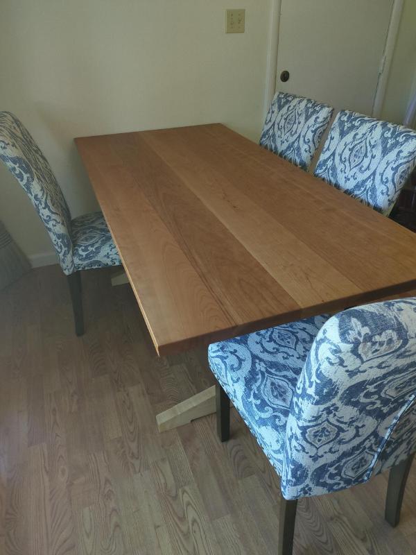 Cherry Maple Trestle Table